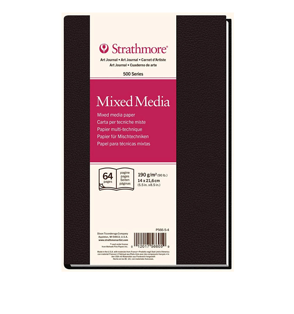 Strathmore Mixed Media A5 Size || A5 دفتر ستراثمور ميكس ميديا حجم