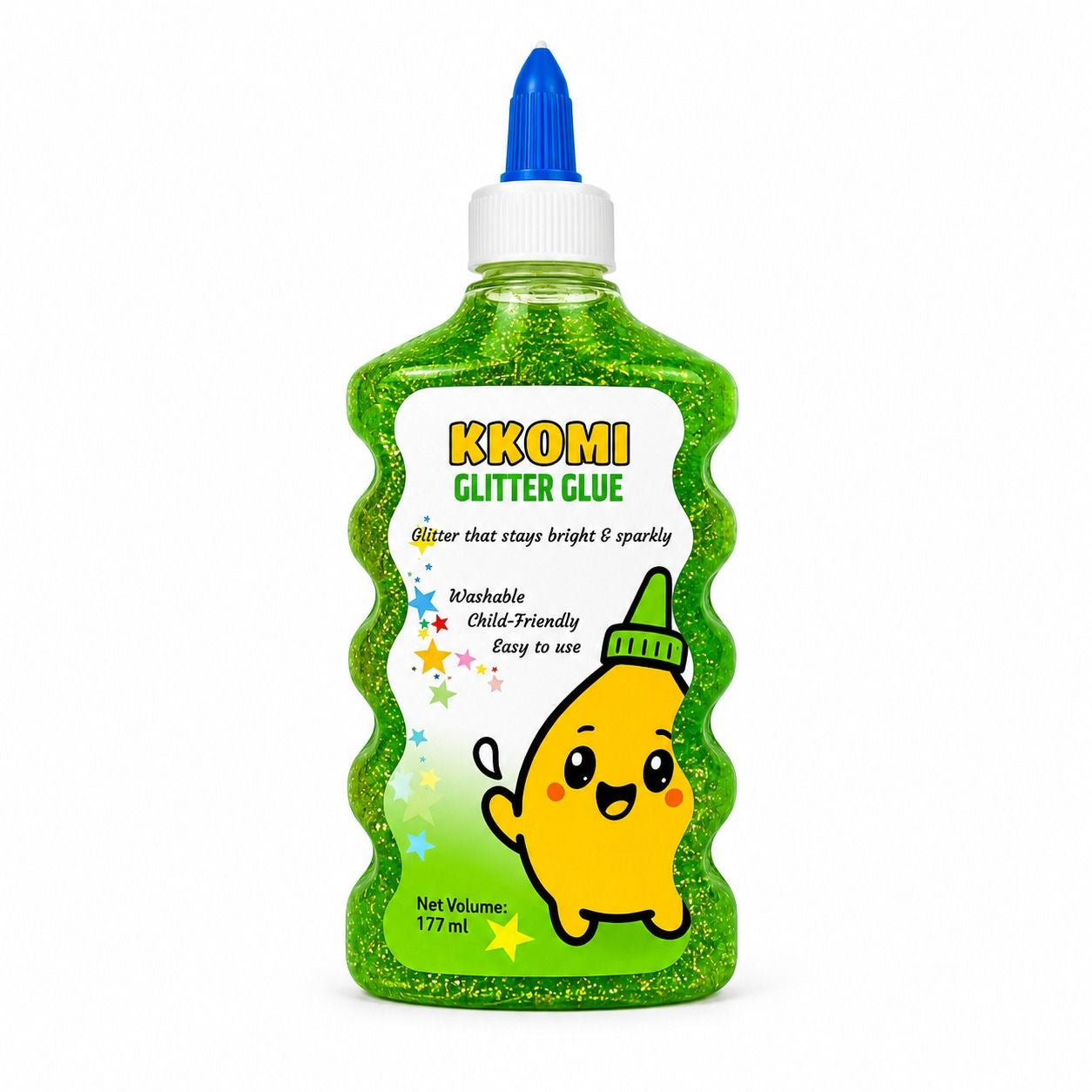 Kkomi Glitter Glue 177 ml - Green