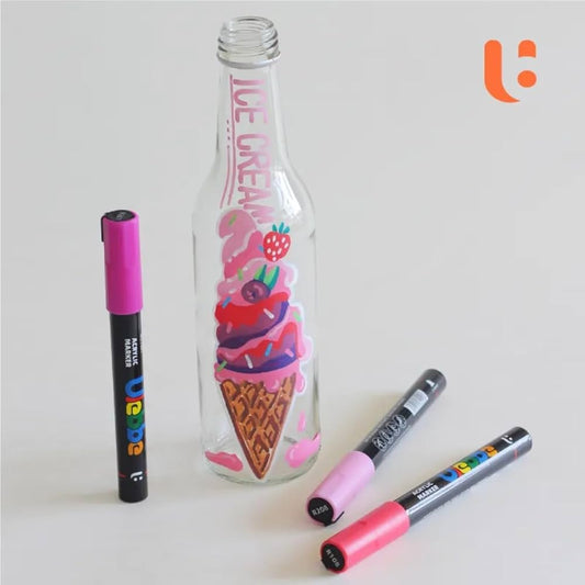 Ulebbe Acrylic Marker 36 Colors For Painting on All Surfaces || الوان اكريليك ماركر يوليبي ٣٦ لون للرسم على جميع الاسطح