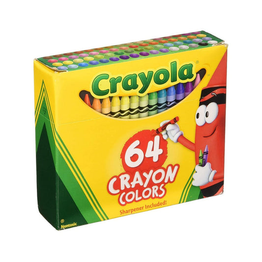 Crayola Crayons 64 Colors || الوان شمعية كرايولا ٦٤ لون