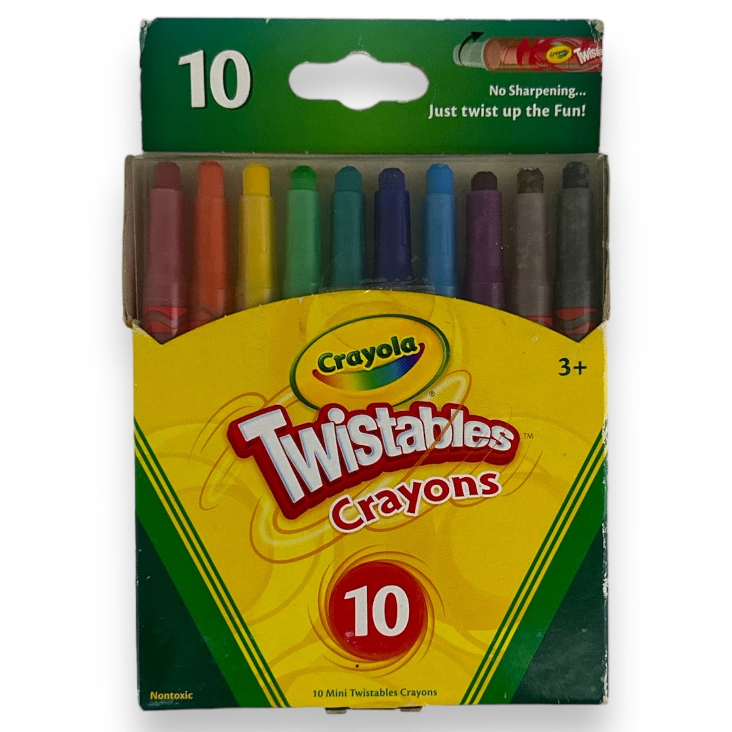 Crayola Twistables Crayons 10 Colors || الوان شمعية كرايولا ١٠ لون تويست