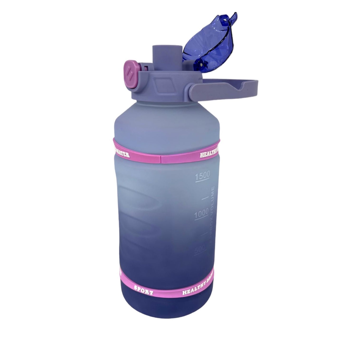 Timed Water Bottle Large Size || مطارة ماء لتذكير بشرب الماء حجم كبير