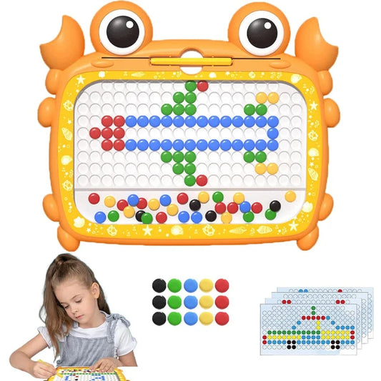 Little Cute Crab Magnetic Drawing Board || لعبة التابليت المغناطيسي شكل قبقب للاطفال