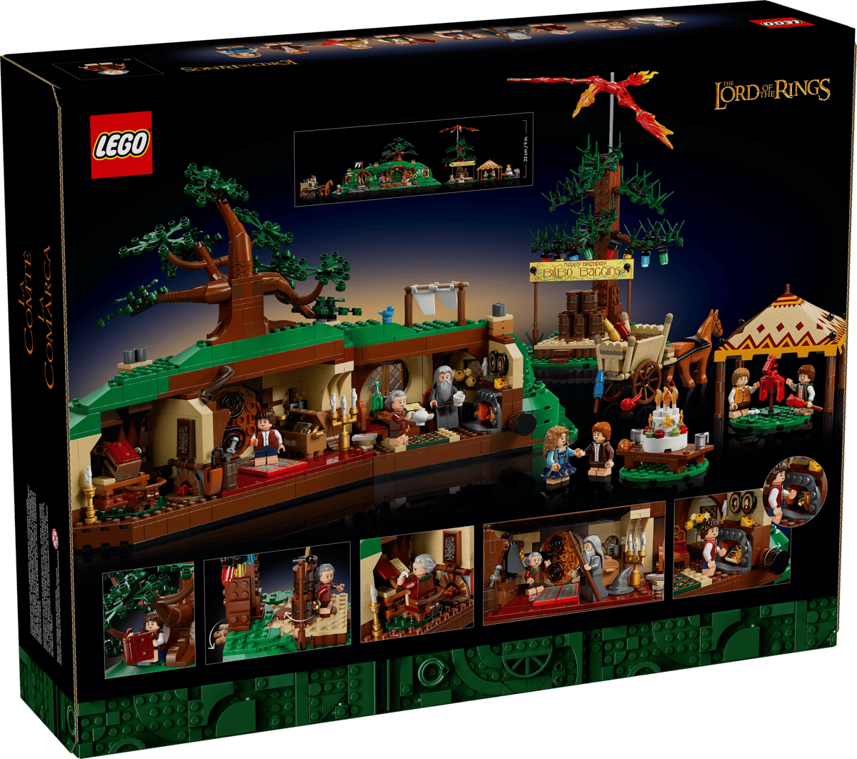 Lego THE LORD OF THE RINGS :THE SHIRE || ليغو لورد اوف ذا رينغز العرش