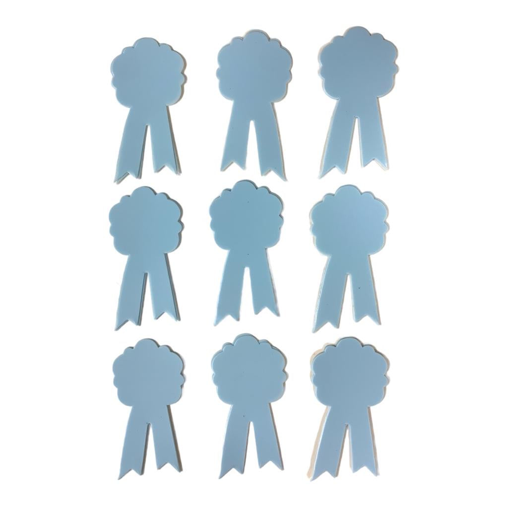 Light Blue Color Whiteboard Attachment Ribbon || وسائل ايضاح والعاب تربوية شكل ريبونة لون ازرق فاتح