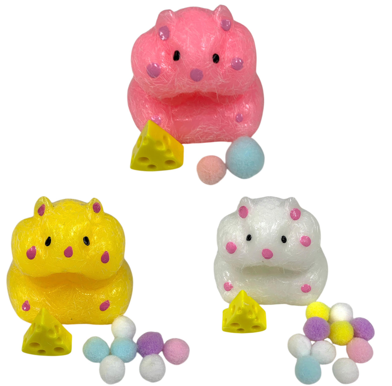 Hamster Squishy Assorted Colors || هامستر سكويشي الوان متعددة