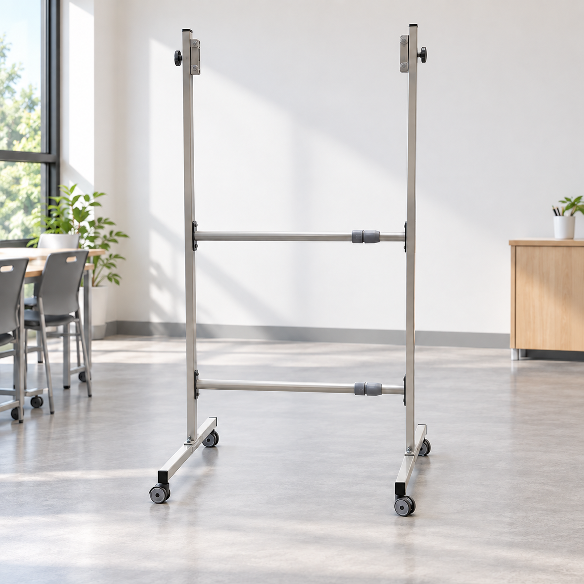 White Board Movable Stand 120 x 90 cm || ستاند وايت بورد متحرك 120*90 سم
