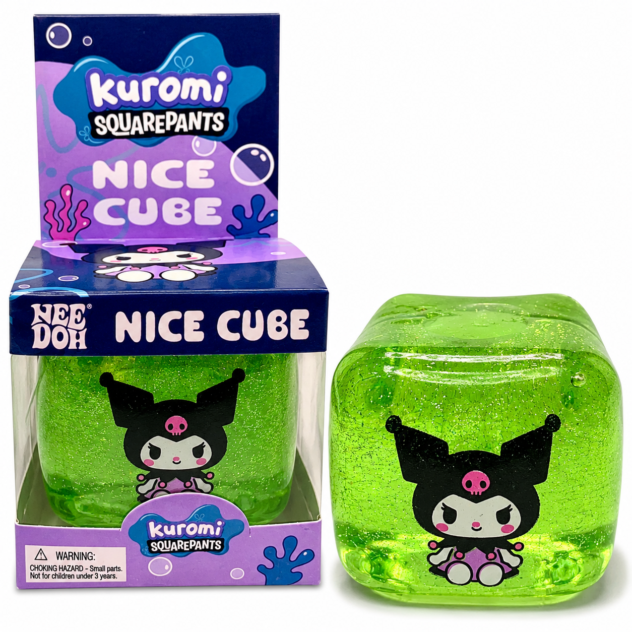 Needoh Nice Cube Kuromi Green || مكعب نيدو كورومي أخضر