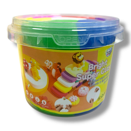 Bright Super Clay Light 500 g || برايت سوبر كلاي لايت - صلصال خفيف يجف بالهواء 500 جرام