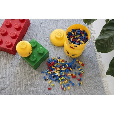 Lego Wink Storage Head, Large || تخزين ليقو البنت المبتسمة