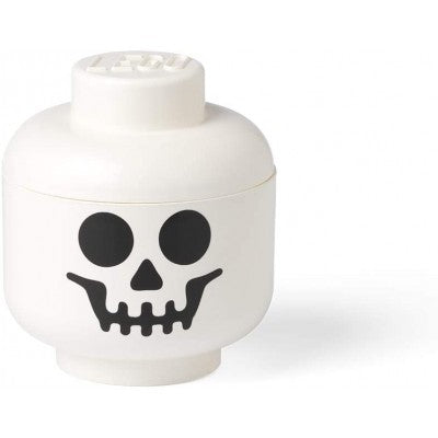 Lego Storage Head Small-Skeleton || علبة تخزين ليقو الجمجمه حجم صغير
