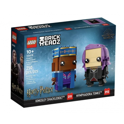 Lego KINGSLEY SHACKLEBOLT & NYMPHADORA TONKS || ليقو كينجزلي شاكليبولت ونيمفادورا تونكس