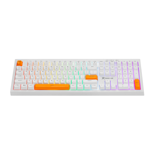 Xtrike Me Gaming Keyboard XT-KB-512 WH || اكس سترايك مي كي بورد للقيمينق