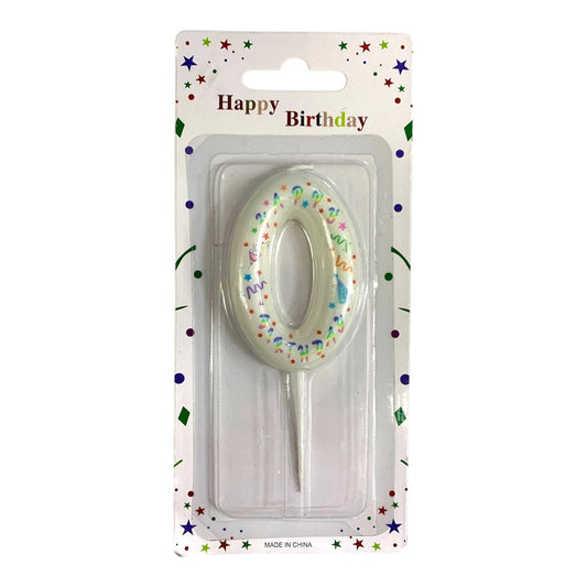 Birthday Candles Confetti from 0-9 || شموع اعياد ميلاد موديل كونفيتي من ٠-٩