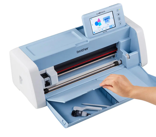 Brother SDX1200 ScanNCut Cutting Machine For Textile Fabrics || ماكينة قص ورق مقوى و ستيكرات و اقمشة برثر