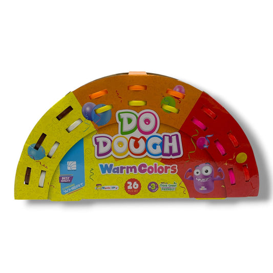 Do Dough Clay Cup Set 26 Pieces Warm Colors || طين صلصال دو دوه مجموعة الالوان الدافئة 26 قطعة