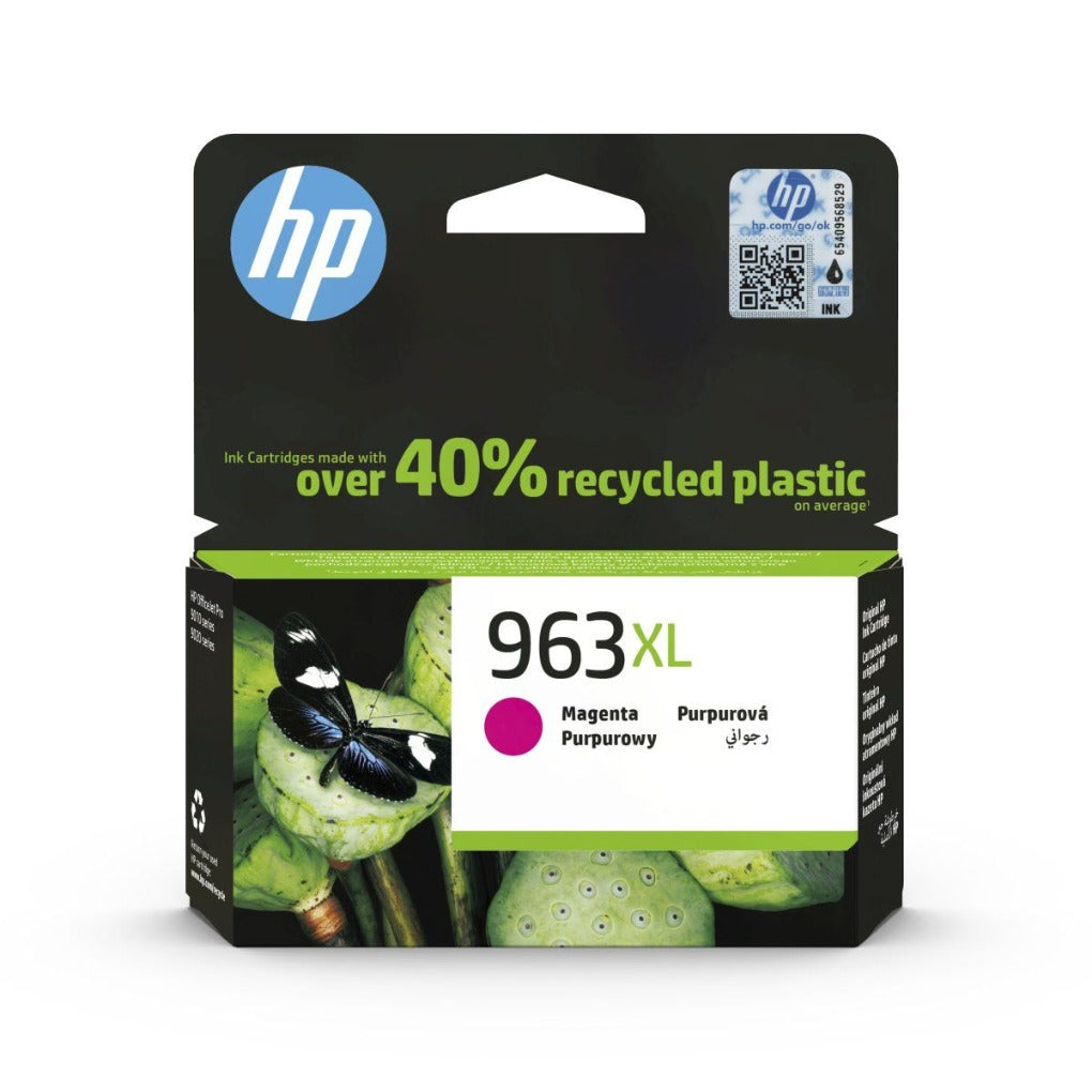 HP Printer Ink 963 XL Magenta || حبر طابعة احمر ٩٦٣ اكس ال