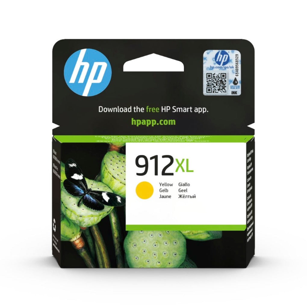 HP Printer Ink 912 XL Yellow || حبر طابعة اصفر ٩١٢ اكس ال