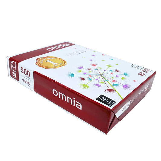 Omniya A4 Paper Pack 500 Sheets || ورق طباعه اي فور امنيا باكيت 500 ورقة