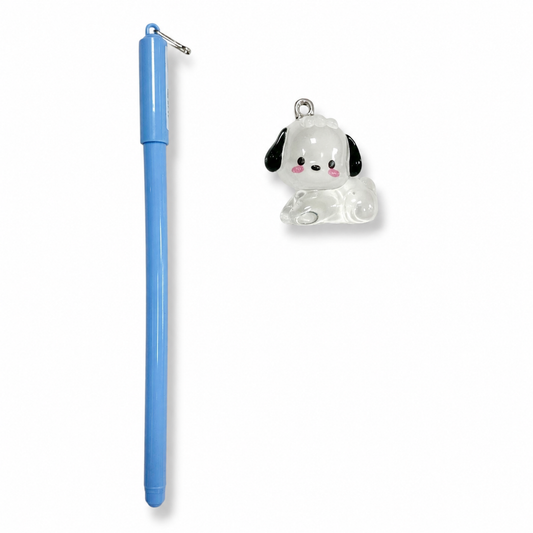 Blue Pen With Squishy #3 || قلم جاف ازرق مع سكوشي #3