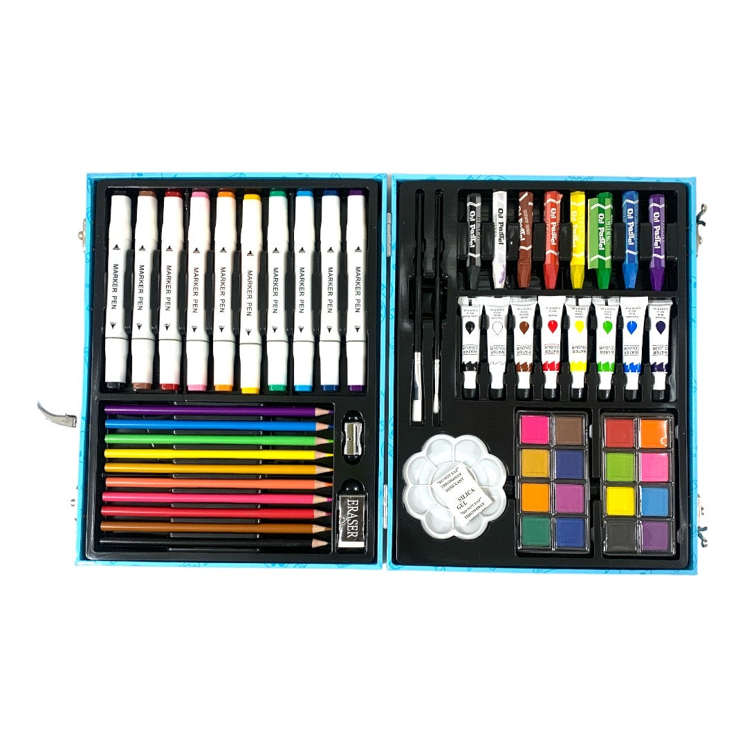 Art Set for 57 Kids || مجموعة التلوين للاطفال ٥٧ قطعة ولادي