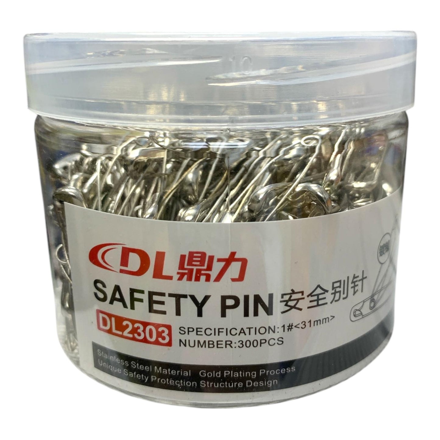 Safety Pin 31 mm DL2303 || علبة دبابيس ٣١ مم