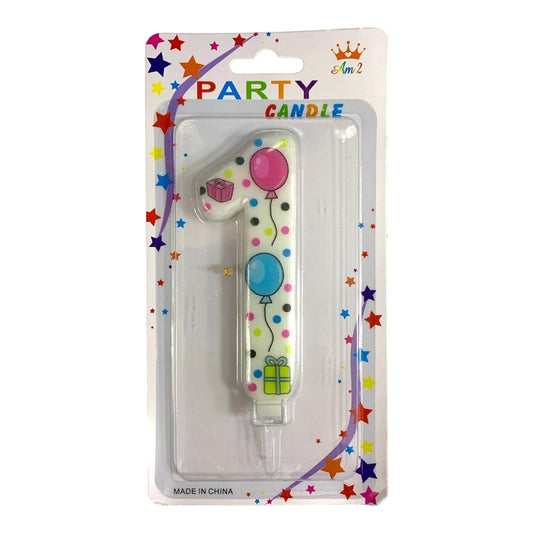 Birthday Candles Colored from 0-9 || شموع اعياد ميلاد ملون من ٠-٩