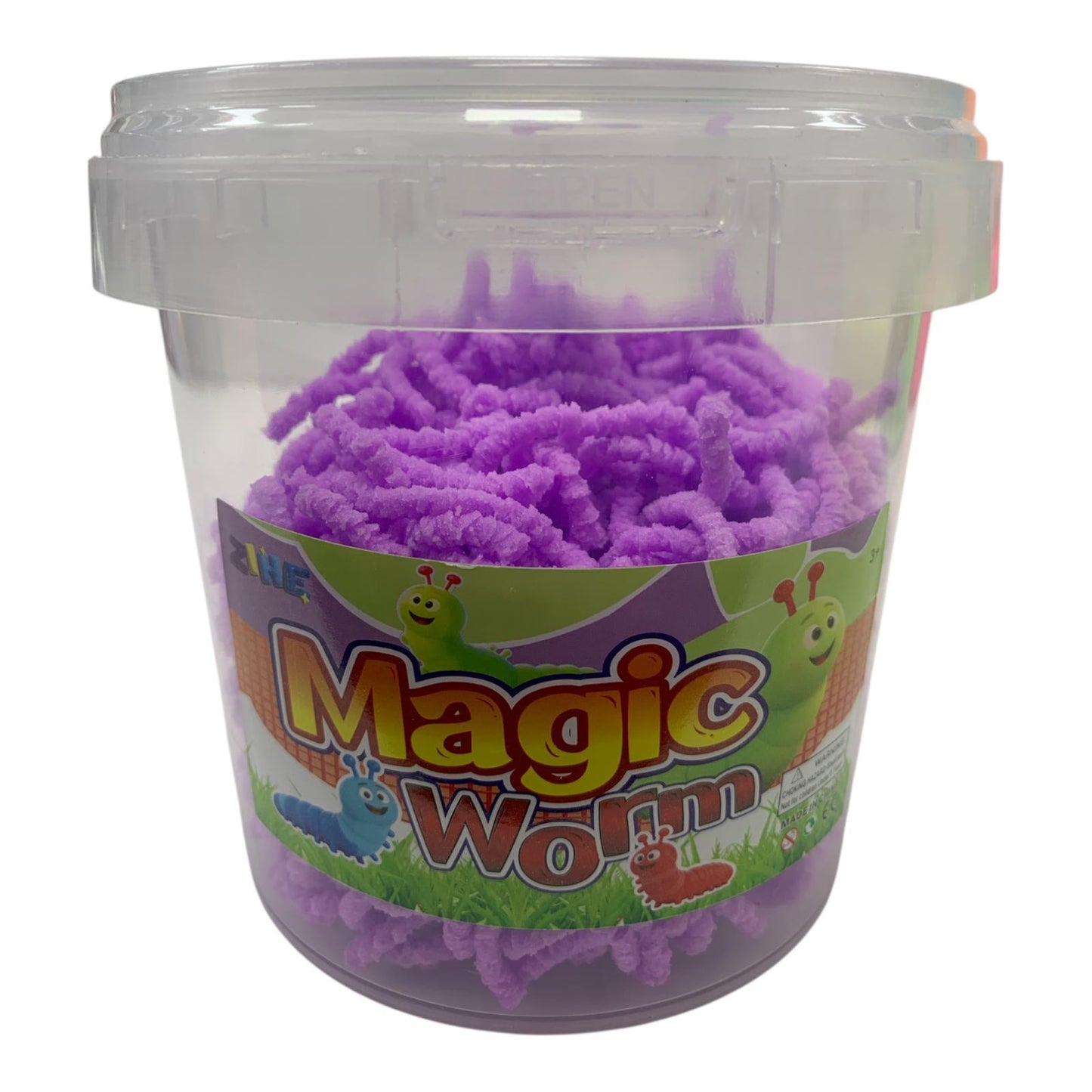 Magic Worm Clay 200 g Purple || طين ماجيك اصابع 200 جرام بنفسجي