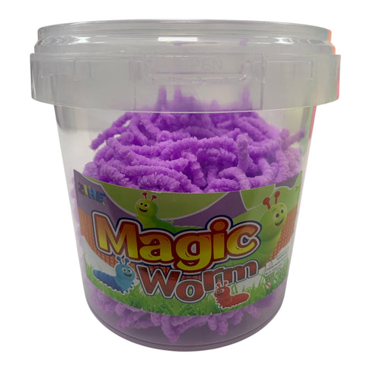 Magic Worm Clay 200 g Purple || طين ماجيك اصابع 200 جرام بنفسجي