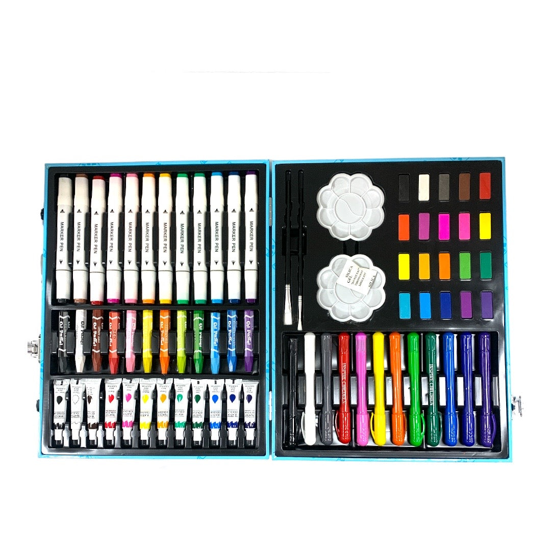 Art Set for 72 Kids || مجموعة التلوين للاطفال ٧٢ قطعة ولادي