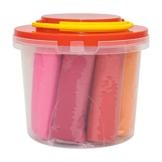 Faber Castell Modeling Clay Bucket 10 Colors 500 gram || طين صلصال فيبر كاستل ١٠ لون ٥٠٠ جرام