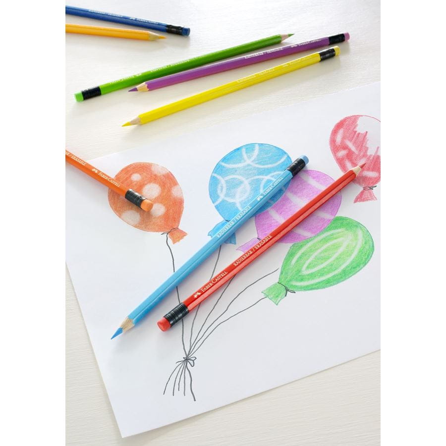 Faber-Castell coloured pencil official creative-use illustration 3; illustrated pack may differ