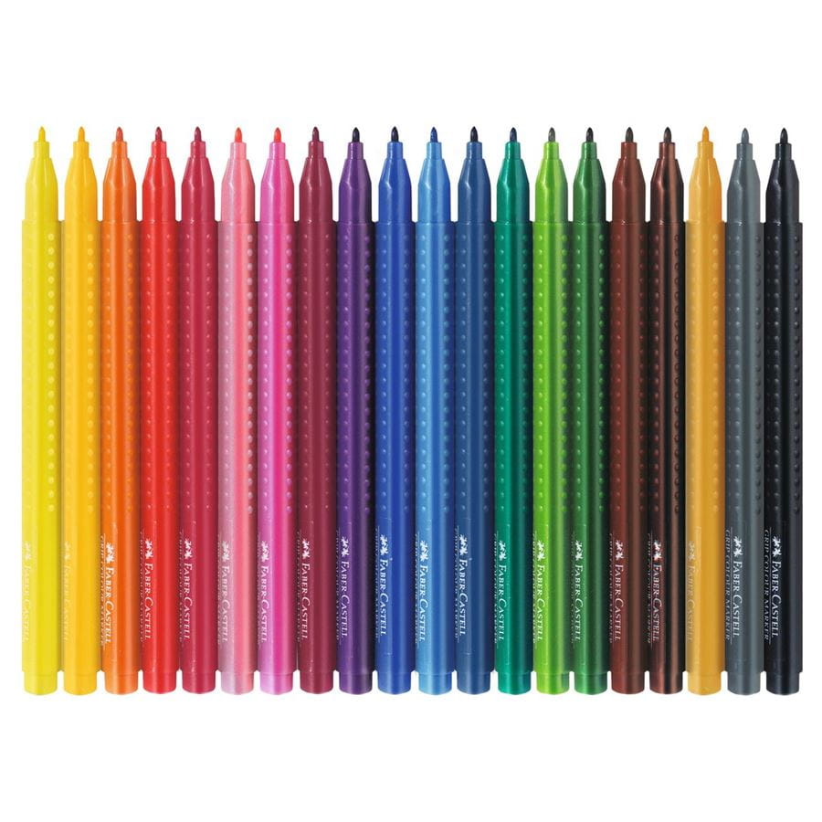 Faber Castell Double Felt Tip Colored Markers 20 Colors – official product gallery photo 3