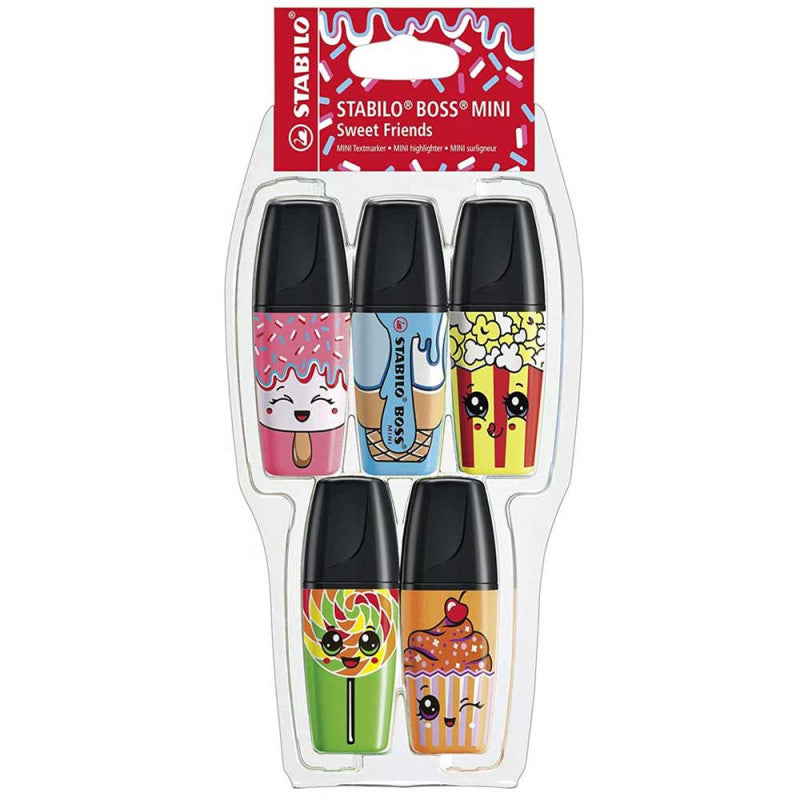 STABILO BOSS MINI Sweet Friends 5-pack exact edition photograph 3