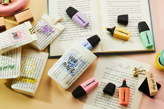 STABILO BOSS MINI Pastel Highlighters – 3 Colors || أقلام تظليل ستابيلو بوس ميني باستيل – 3 ألوان