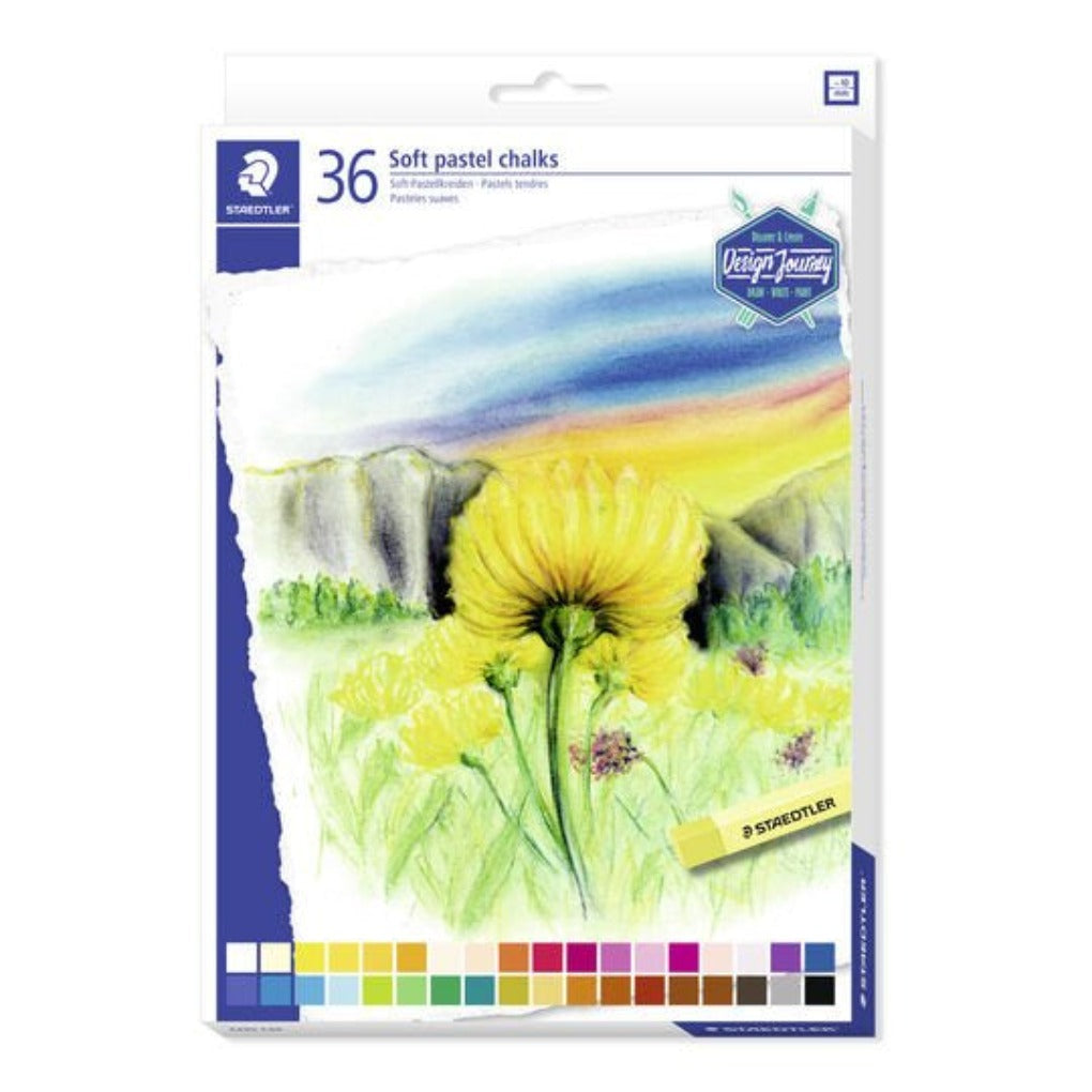 Staedtler Soft Pastel 36 Colors || الوان سوفت باستيل ستدلر ٣٦ لون