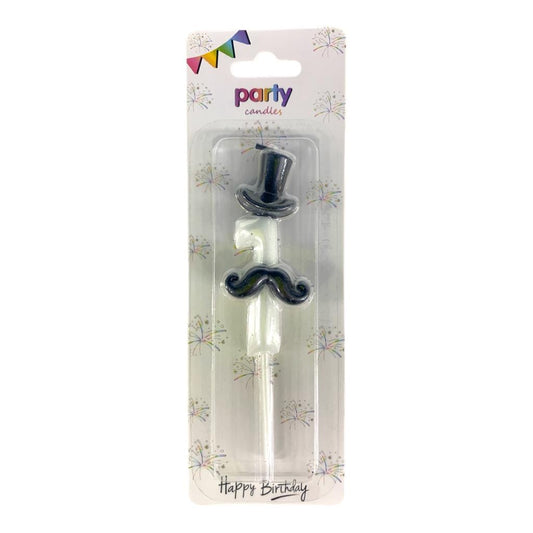 Mustache Shaped Candles || شمعة عيدميلاد شكل شنب