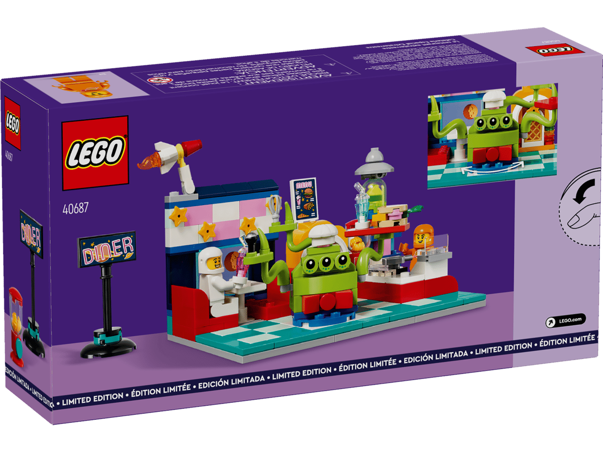 Lego Alien Space Diner || ليقو مطعم الفضائيين