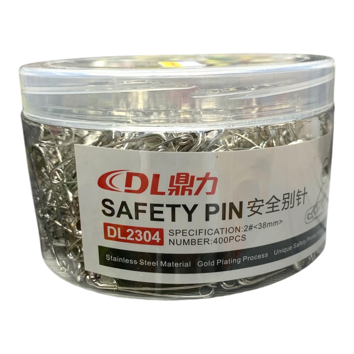 Safety Pin 38mm DL2304 || علبة دبابيس ٣٨ مم