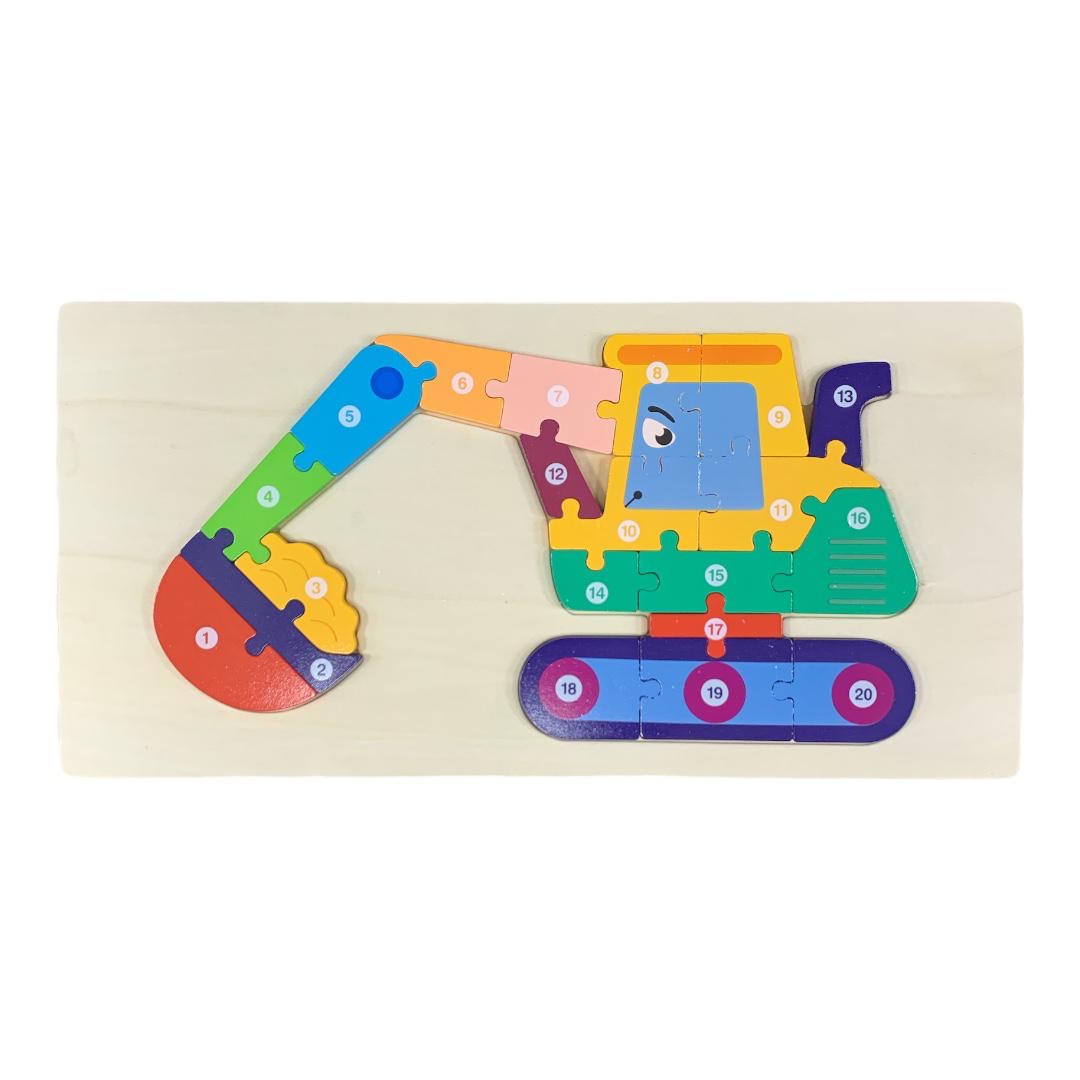 Loader Puzzle || بازل شكل رافعة