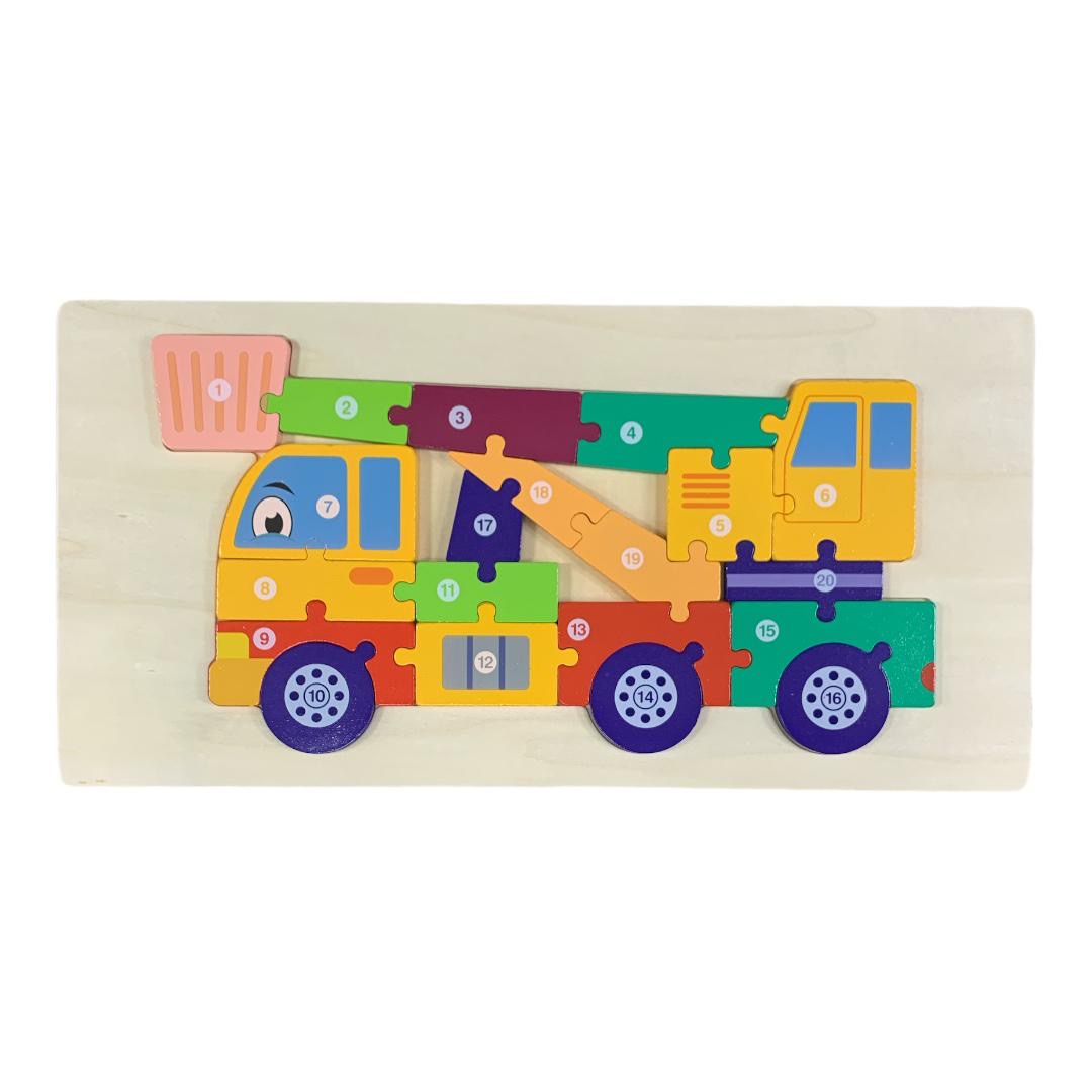 Crane Puzzle || بازل شكل رافعة