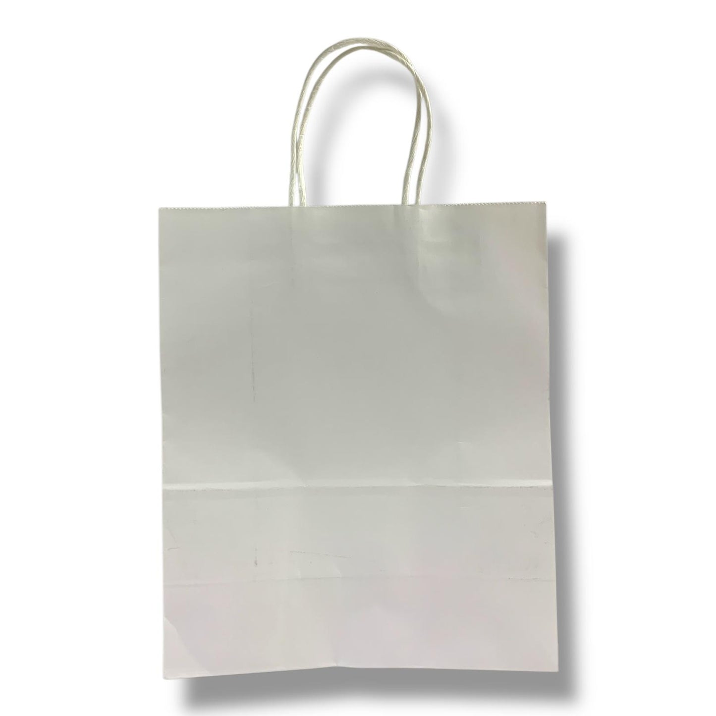 Gift Paper Bag 30 cm White || كيس هدايا حجم 30 سم أبيض