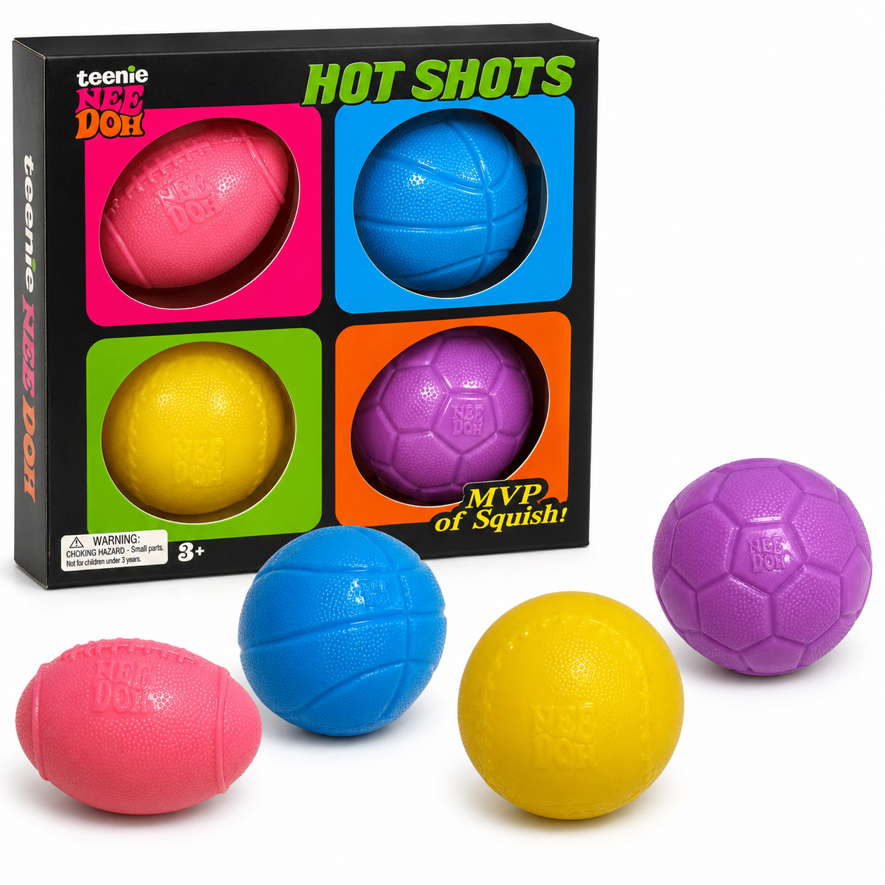 Needoh Hot Shot Balls || مجموعة كرات نيدو هوت شوت