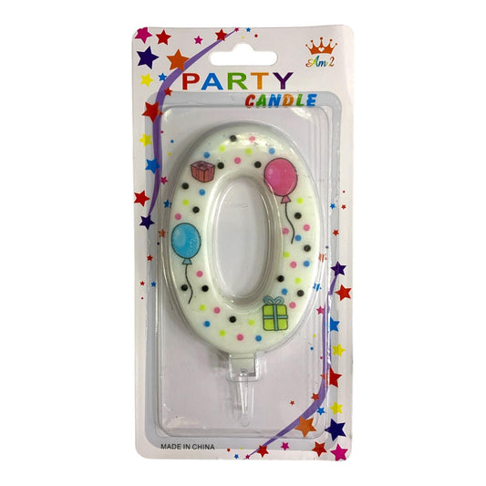 Birthday Candles Colored from 0-9 || شموع اعياد ميلاد ملون من ٠-٩