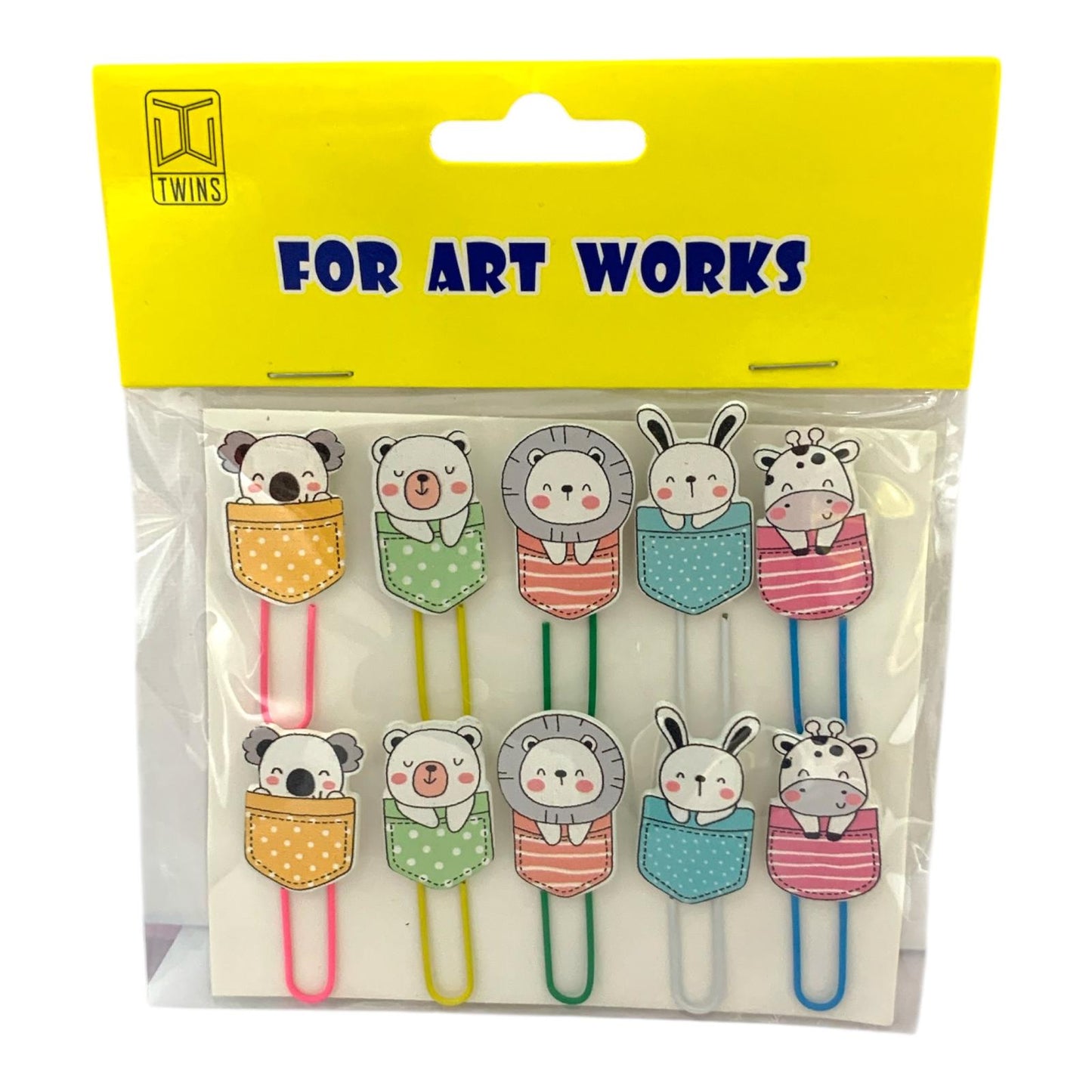 A&T Paper Clips || كليبس ورق ملون شخصيات اي اند تي