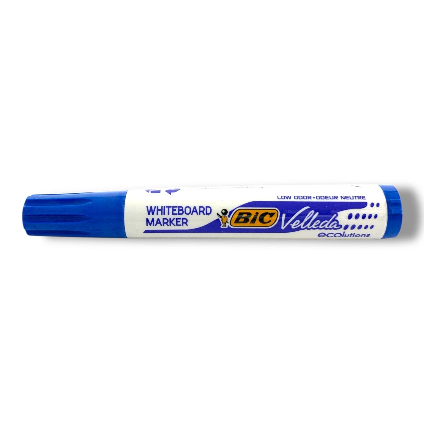 Bic Velleda Whiteboard Marker Chisel Tip Blue || قلم صبورة بيك راس مشطوف فيليدا ازرق