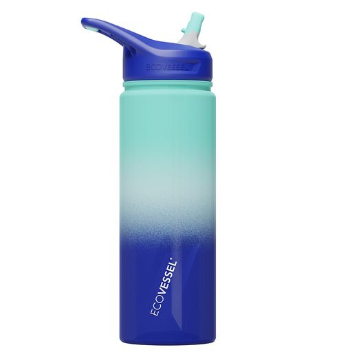 Ecovessel WAVE 24 oz - Eastman Tritan Plastic Water Bottle - Galactic Ocean Water Bottle