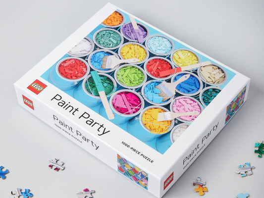 LEGO Paint Party Puzzle || ليقو حفلة الالوان