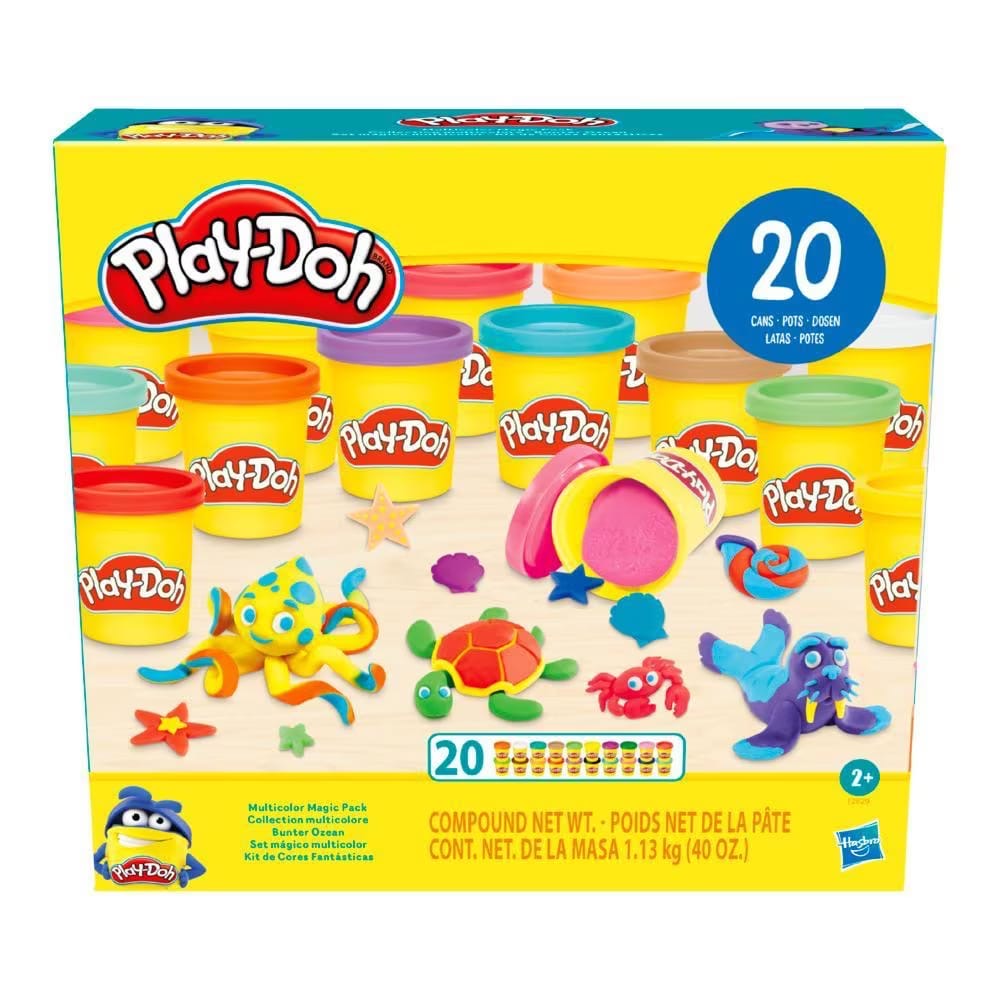 Play-Doh Large 20 Color Set || مجموعة طين صلصال بلاي دوه الكبيره ٢٠ لون