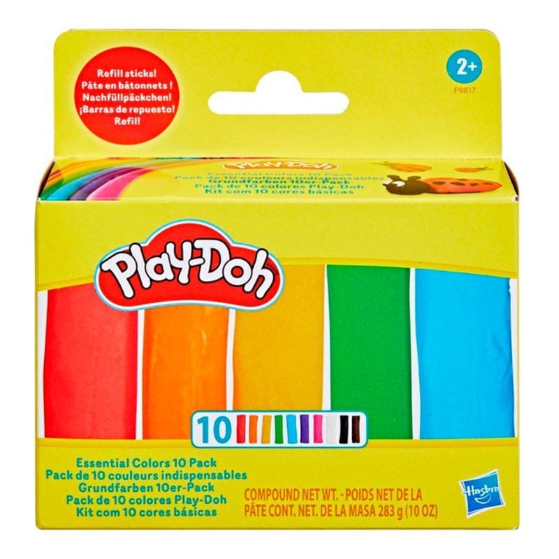 Play-Doh Essential 10 Color Set || مجموعة طين صلصال بلاي دوه ١٠ الوان اساسية